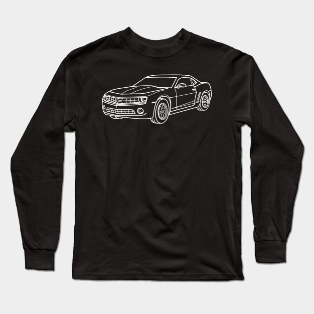 Chevy camaro Long Sleeve T-Shirt by Aurealis